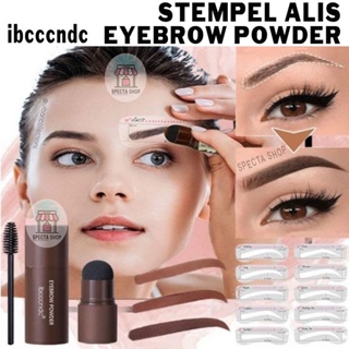 Image of Eyebrow Powder ibcccndc Stempel Cetakan Alis Tali Instan