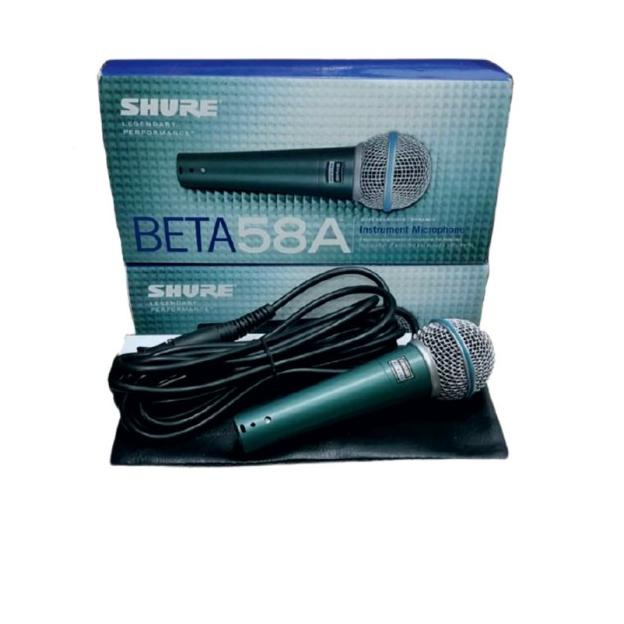 MIC SHURE 58A- MIC SHURE BETA 58A-MIC KABEL SHURE BETA 58A