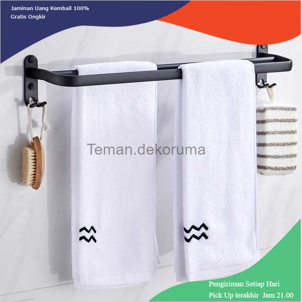 TD - PR XUANXIN Rak Gantungan Handuk Kamar Mandi Bathroom Towel Holder Hook - TKLJ004