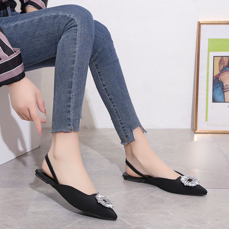 RYX - Hyuna Diamond Sepatu Slip-On Wanita Fashion Casual / Pesta - Import Ori