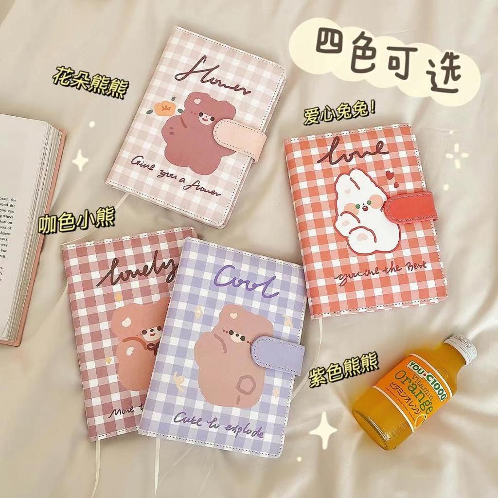 

[randomstuff] Buku Magnet Tebal DIY Scrapbook Notebook Full Printed Design Hard Cover Buku Tulis Diary Journal Motif Cartoon Unik Lucu Aesthetic Buku Catatan Harian Penutup Magnet Awet Tahan Lama Bahan PU Anti Air Korean Style Stationary Kit