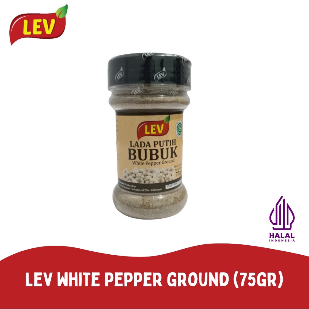 

Lev White Pepper Ground 75gr