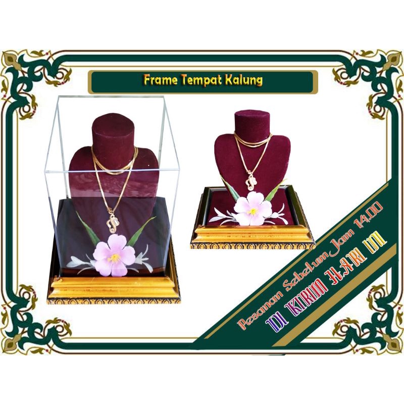 KOTAK KALUNG FRAME,FREME TEMPAT KALUNG,KOTAK KALUNG SESERAHAN,KOTAK KALUNG KAWIN,RING BOX,TEMPAT KALUNG TUNANGAN,TEMPAT KALUNG LAMARAN