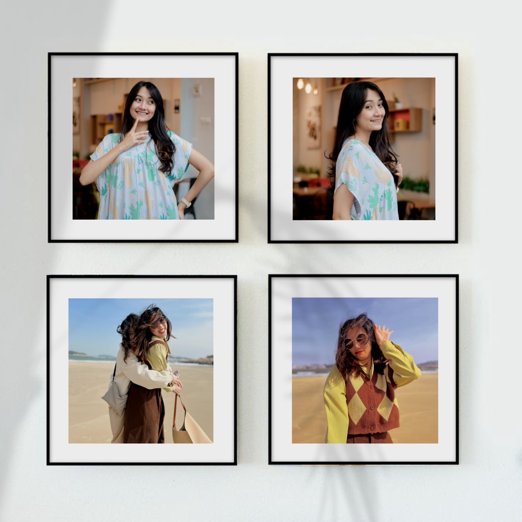 Paket Cetak foto Blok 10R | Foto dinding tempel 20x20 cm