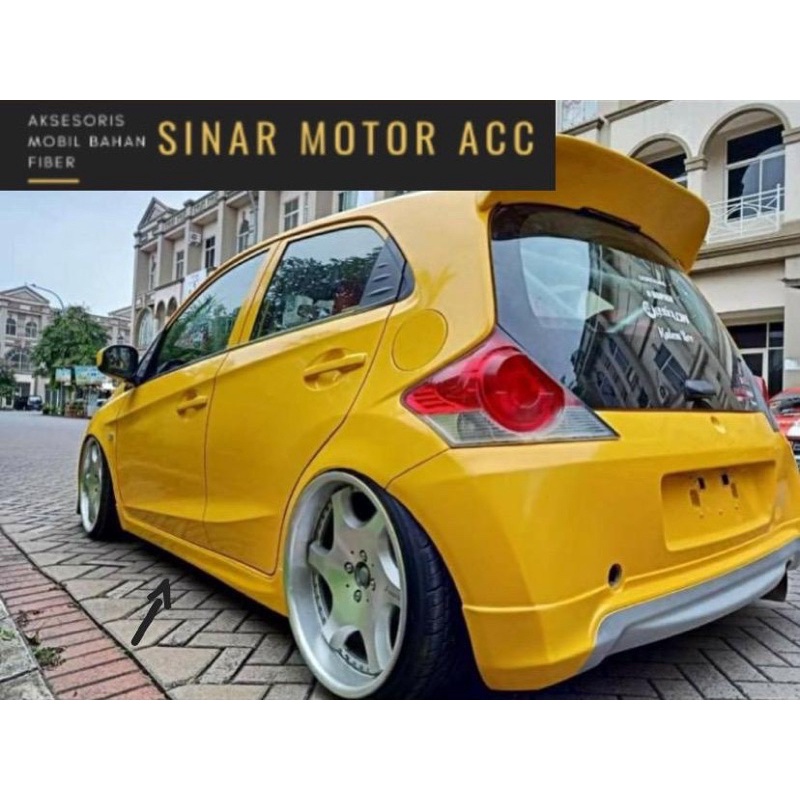 (BISA COD) [garansi] Side skirt sides kirt Brio Lama Sideskirt Brio bodykit samping Brio Old tebal k