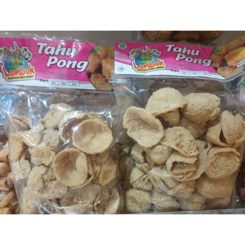 

Kripik Tahu pong