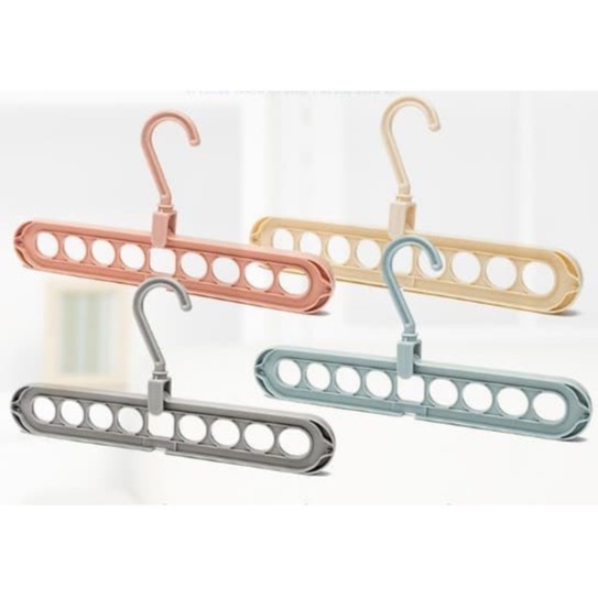 Serbagrosirmurah Hanger 9 Lubang New Wonder Magic Hanger Kokoh