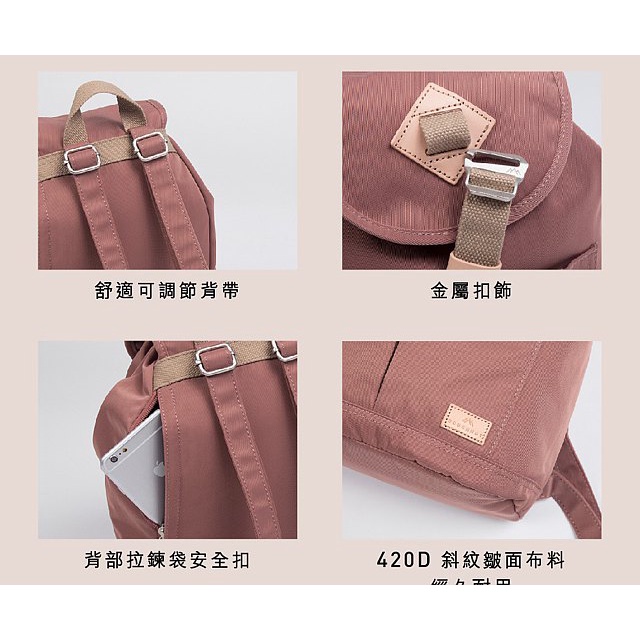 Tas Ransel Wanita Doughnut Macaron Montana Mini Size / Daypack Wanita Import