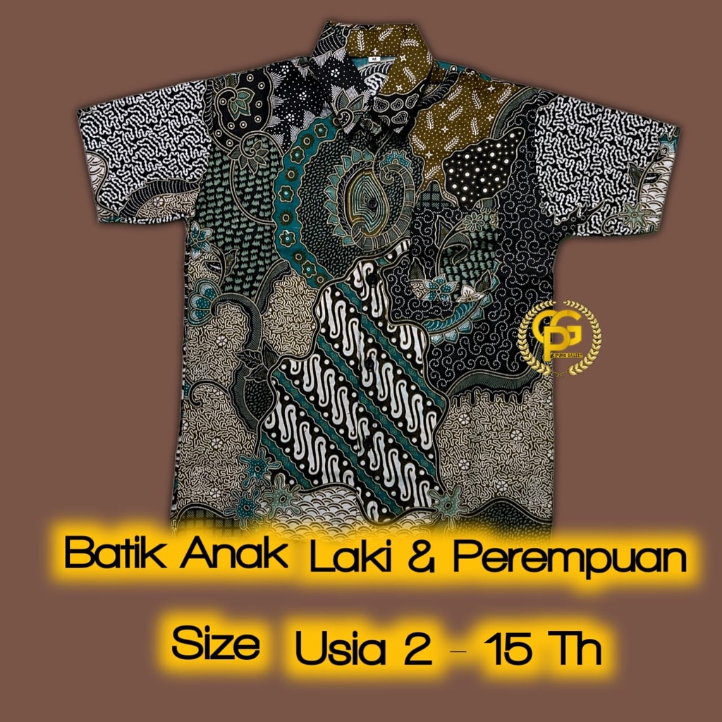 BATIK ANAK 2-15 TAHUN MOTIF ASRIJAYA