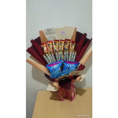 

buket snack udah sama isi