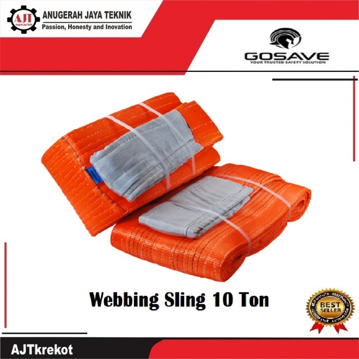 Webbing Sling 10 Ton X 4 Meter