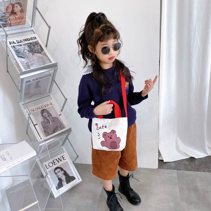 Tas Tote Kanvas Anak