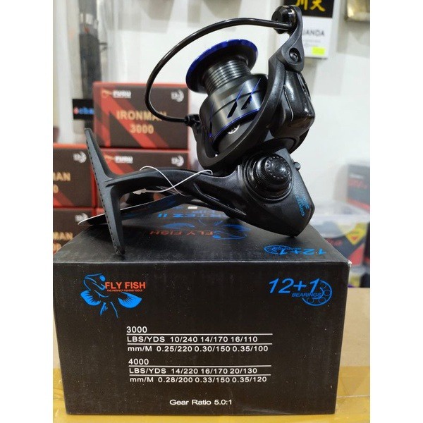 reel fly fish cortez II 2000 POWER HANDLE