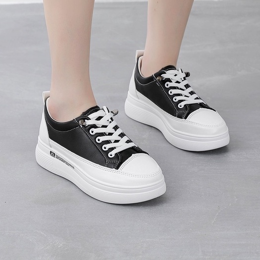 Image of FREE KOTAK SEPATU!!! SALE!!! MINJI SEPATU WANITA SNEAKERS TALI FASHION IMPORT QUALITY PREMIUM - 190 #5
