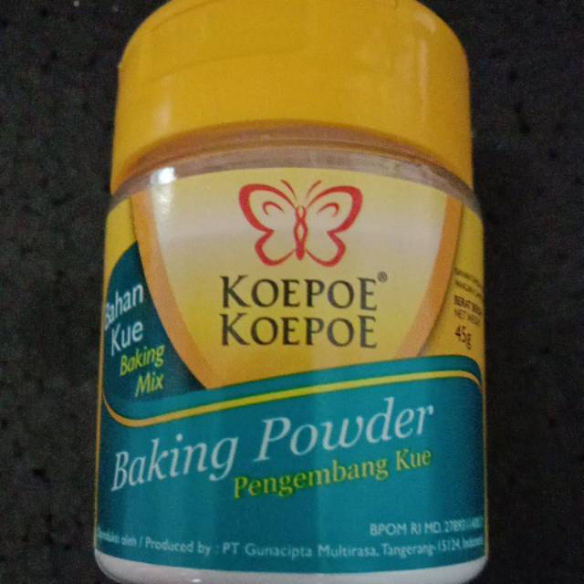 

Baking powder koepoe koepoe 45gr