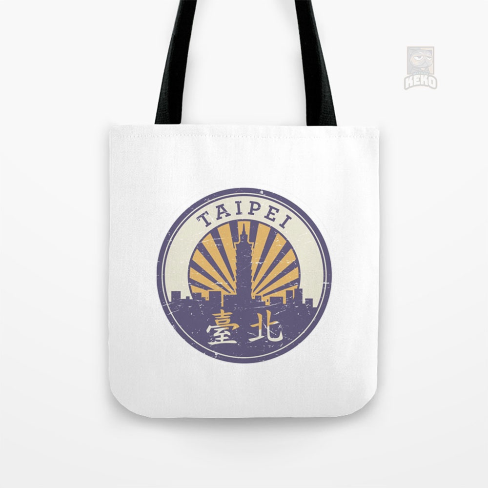 Taipei Tote Bag Kanvas