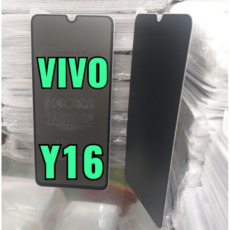 TEMPERED GLASS CERAMIC MATTE PRIVACY ANTI SPY VIVO Y16