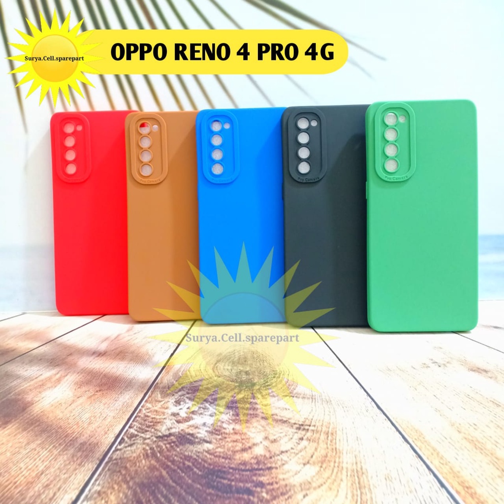 Case Slim Matte Pro Camera Oppo Reno 4 Pro 4G Oppo Reno 4 Pro 5g