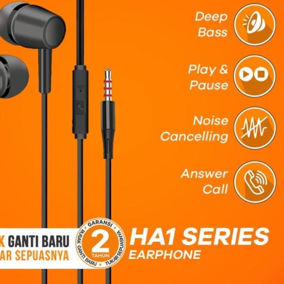 Bundling Headset JETE HA1 + Pouch Headset + Headset JETE HA3
