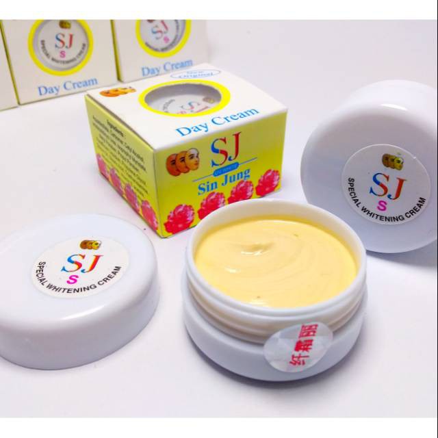 CREAM SJ UV WHITENING - SINJUNG UV TOPENG - CREAM WAJAH PEMUTIH