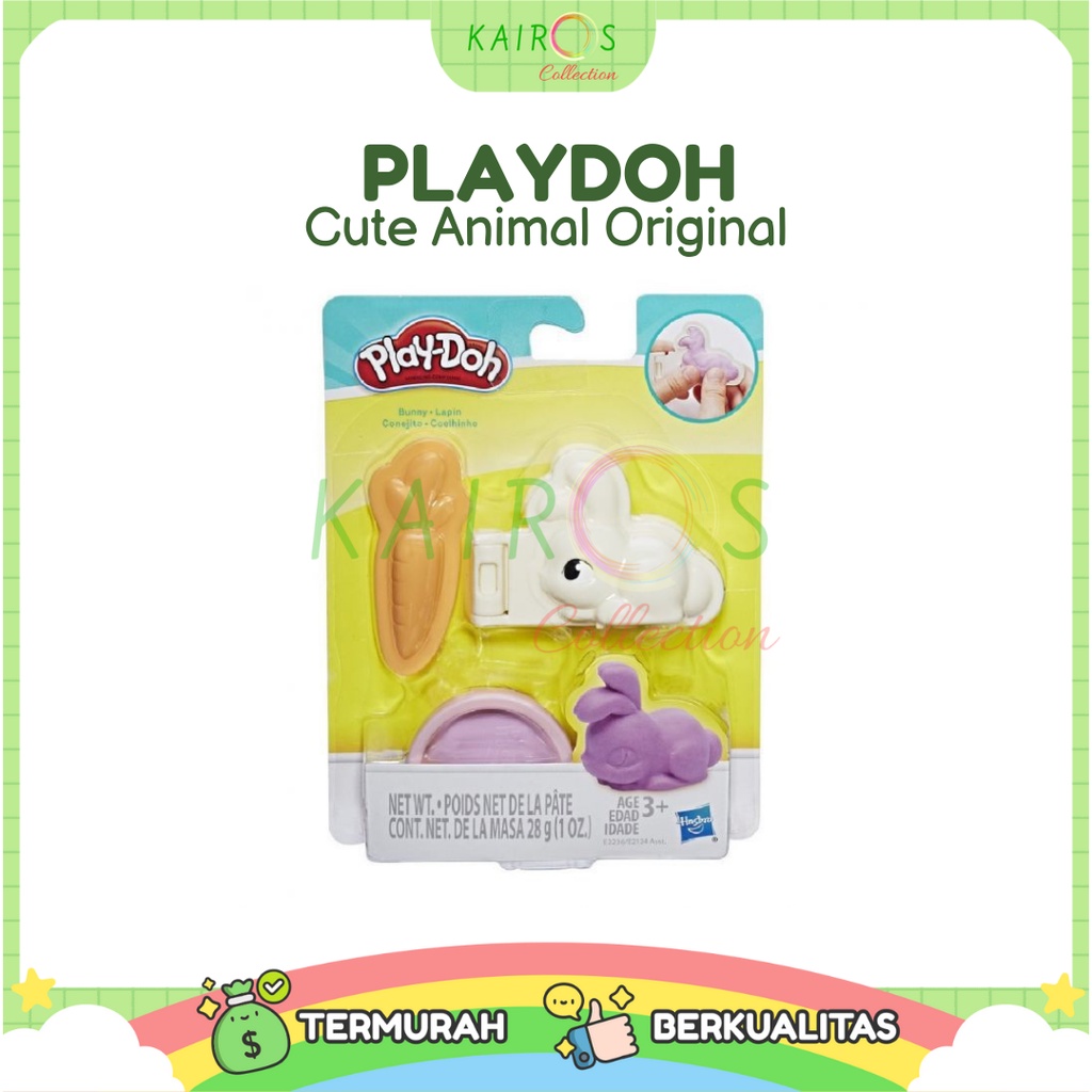 Playdoh Motif Binatang Animal Lucu Original Murah