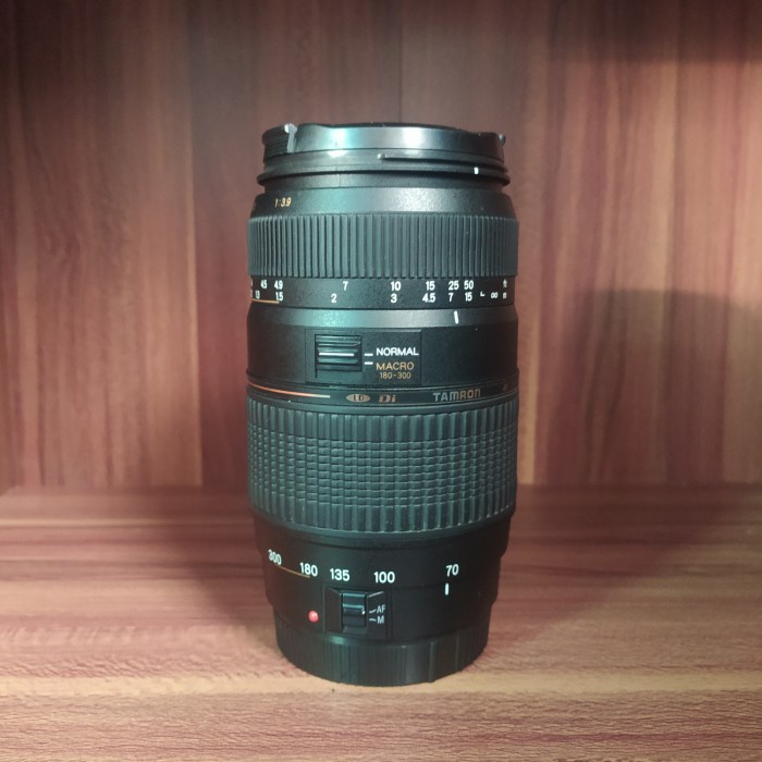 Lensa tele tamron 70-300 for canon