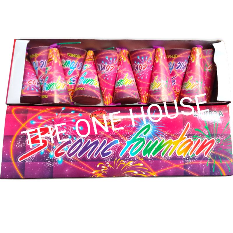 MAINAN ANAK SONIC FOUNTAIN 3&quot;INC AIR MANCUR FLOWER FOUNTAIN ( 1PCS/bh)