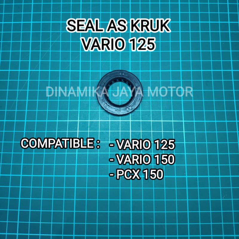 OIL SEAL SIL AS KRUK VARIO 125 VARIO 150 PCX 150