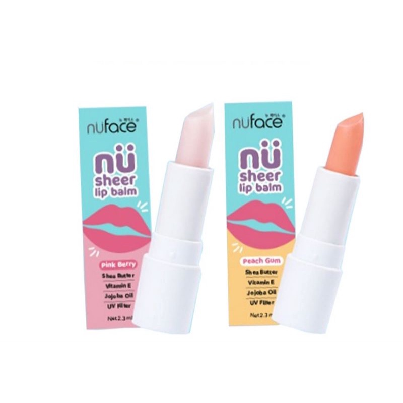 NUFACE NU SHEER LIP BALM