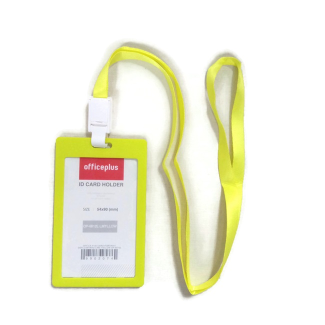 

Gramedia Surabaya - Office-P Id Card Portrait Sqr+Lanyard Lime Yellow Op-6612L