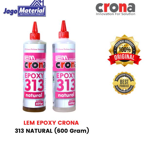 

Lem Epoxy Crona 313 Natural (Resin + Hardener)