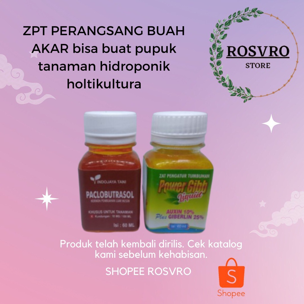 ZPT PERANGSANG BUAH AKAR bisa buat pupuk tanaman hidroponik holtikultura