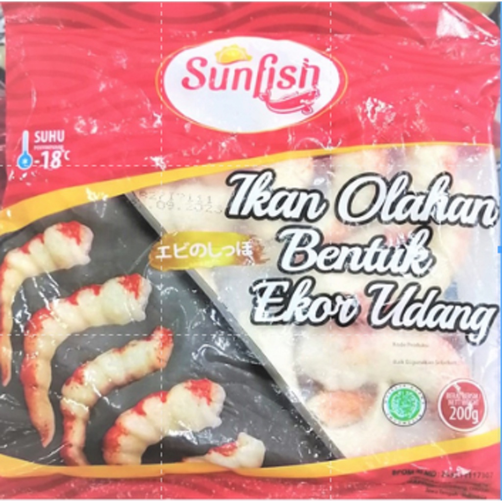 

Sunfish Bentuk Ekor Udang 500gr