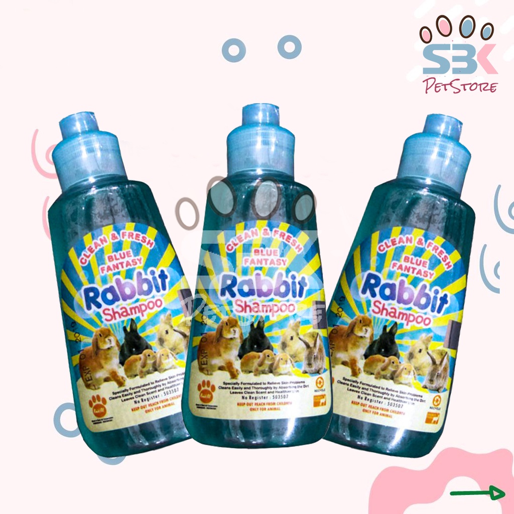 Shampo Blue Fantasy 150ml Untuk Kelinci