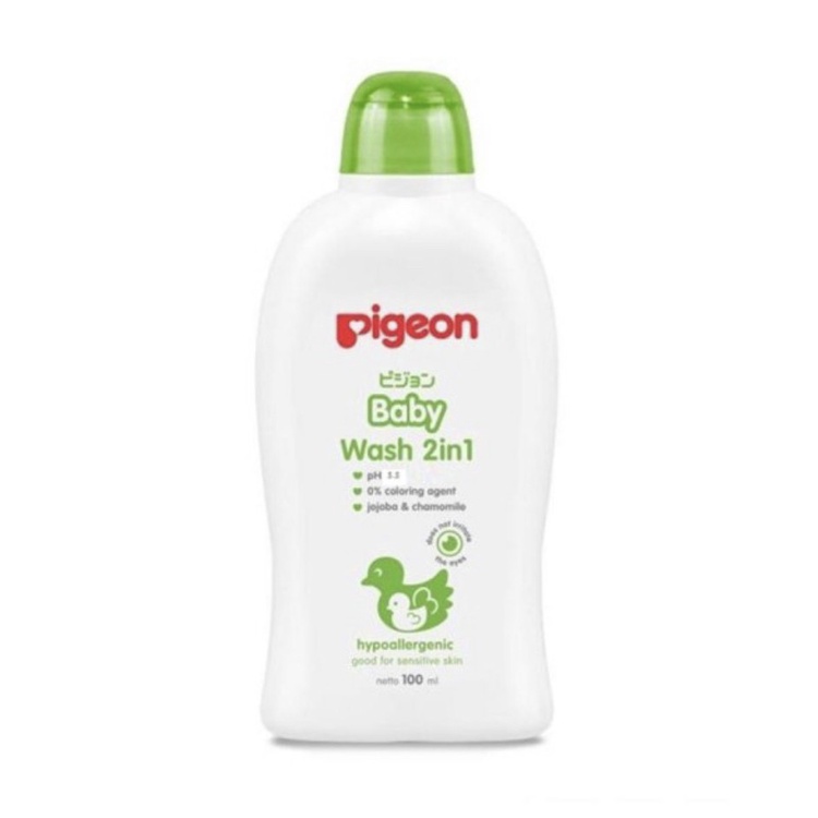 PIGEON BABY OIL/ OIL WITH TELON /Cologne/samnpo/wash 2 in 1 100ML