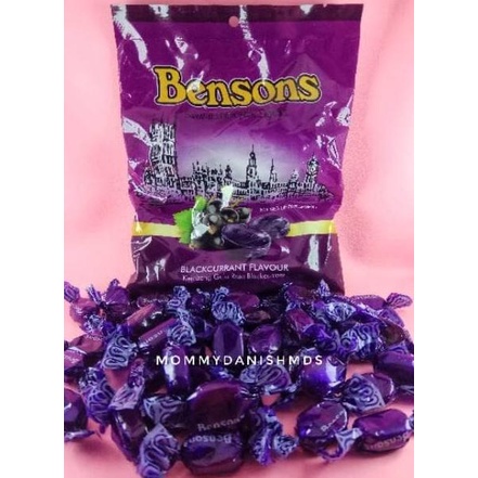 BAYAR DITEMPAT [Terlaris|Termurah| Permen Jadul Bensons Rasa Blackcurrant Paling Enak /PERMEN LUNAK/