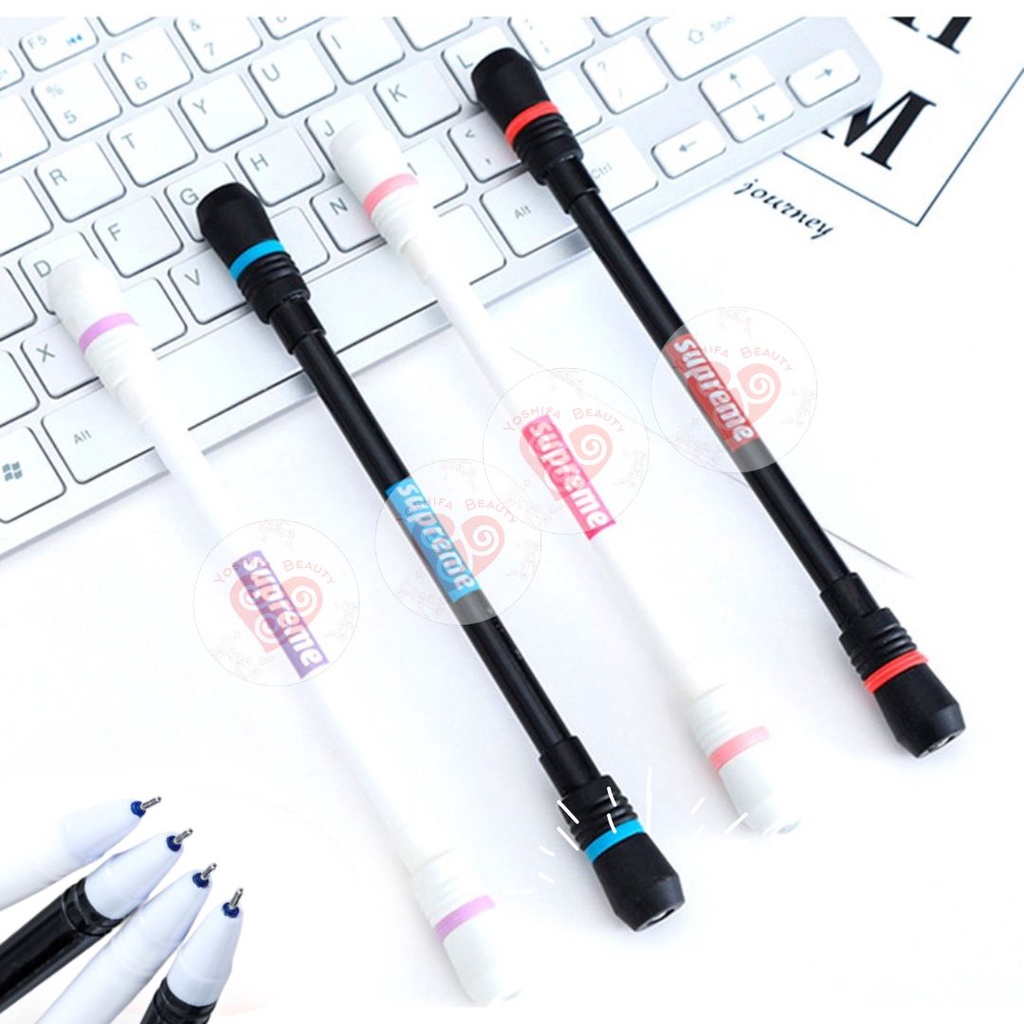 1 Pcs Spinning Pen Pena Pulpen Putar Main Anak Balance | Pen Oily Pen Fingers Flexible | Spinning Pen Balance