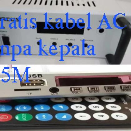 Set Kit MP3 Bluetooth + Box MP3 MP5 Power Amplifier Casing