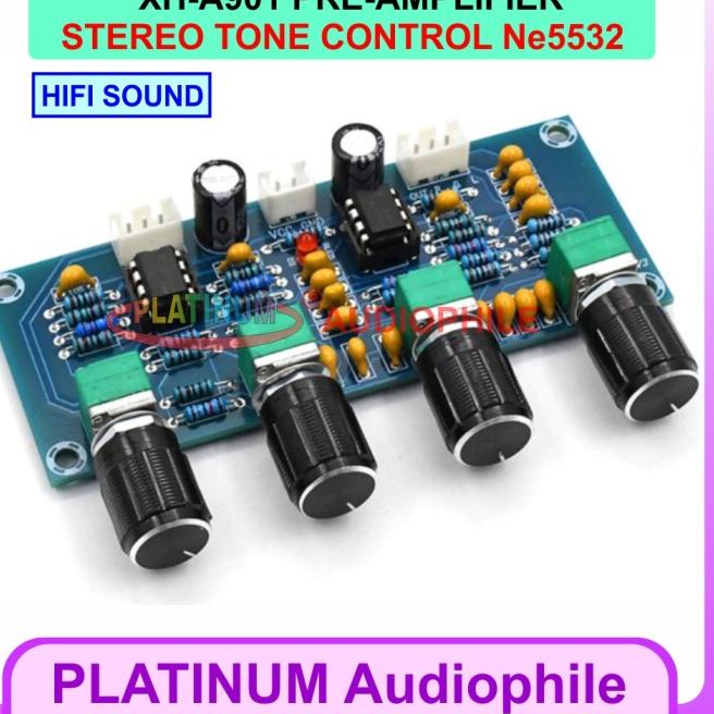 Tone Control Stereo NE5532 Hifi Pre Amplifier NE5532
