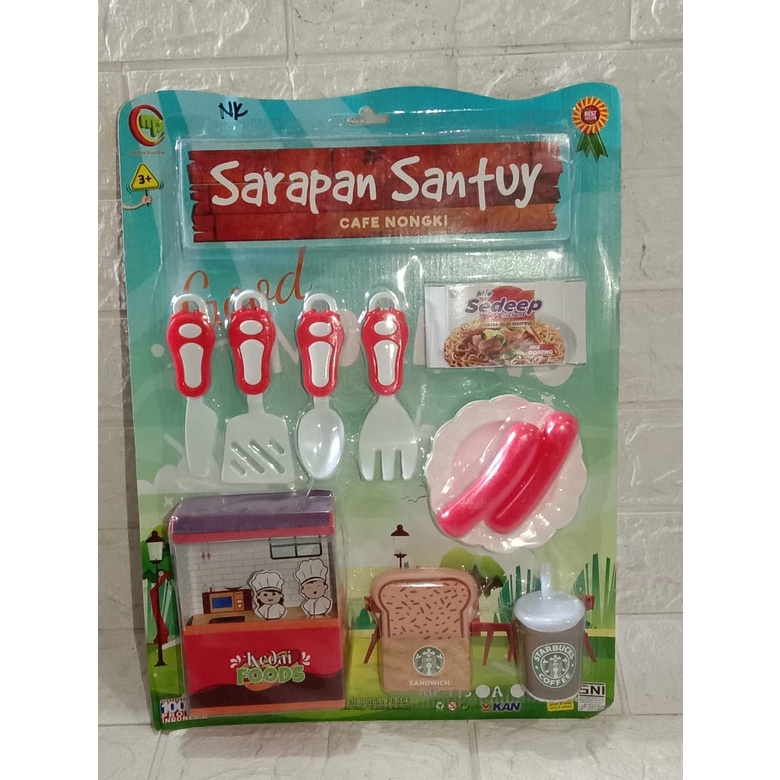 MAINAN CAFFE NONGKI(SARAPAN SANTUY)