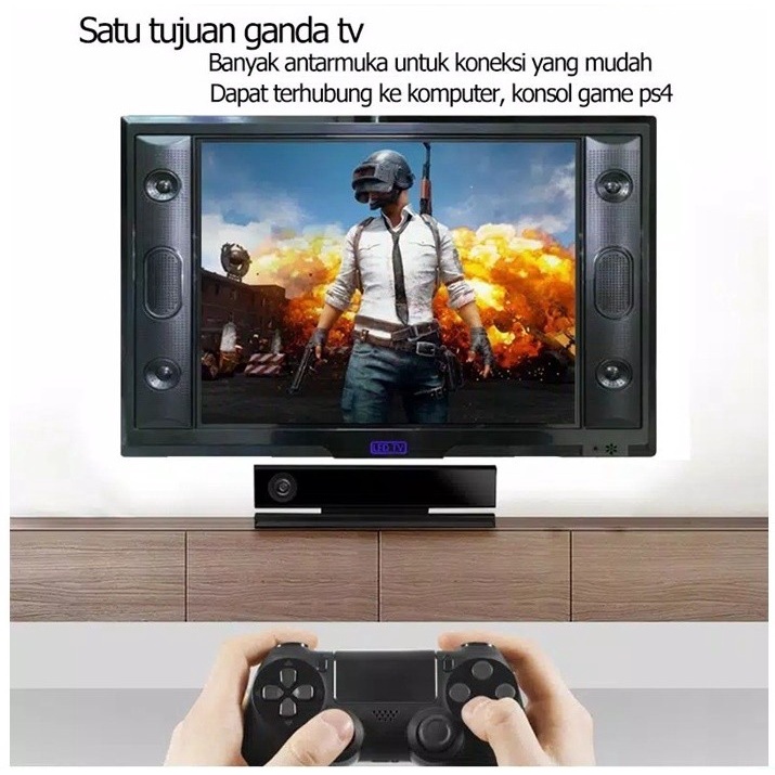 LED TV 24 INCH SPEAKER SUPPORT HDMI VGA AV DAN USB GARANSI RESMI 1TAHUN