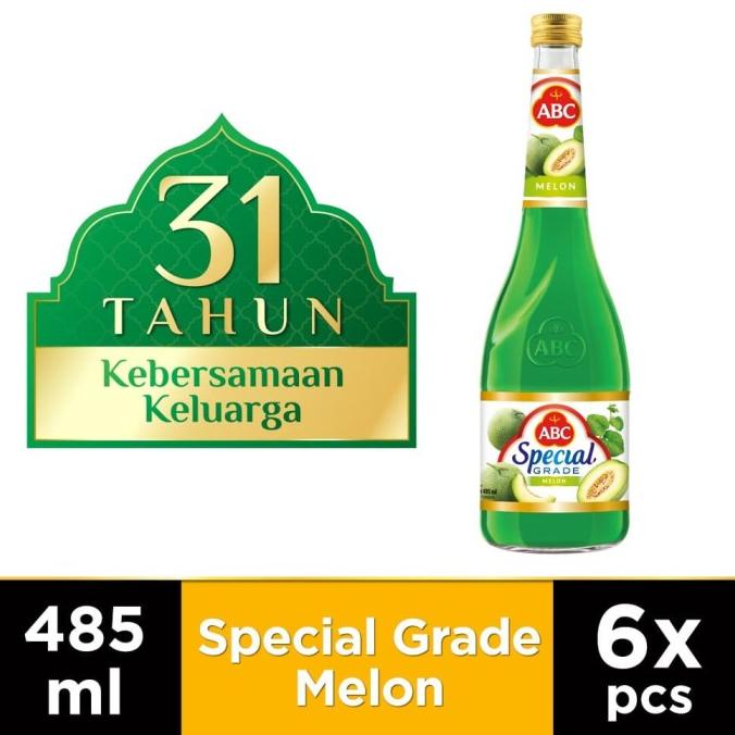 

ABC Sirup Special Grade Melon 485 ml - Multi Pack 6 pcs