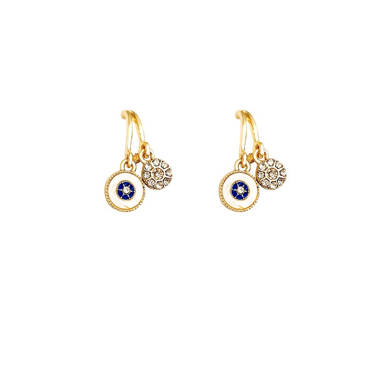 Anting Stud Desain Fritillary Bahan 925 silver