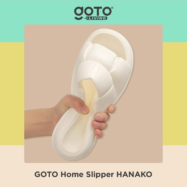 Goto Hanako Sandal Rumah Jelly Wanita Sendal Karet Empuk Anti Slip