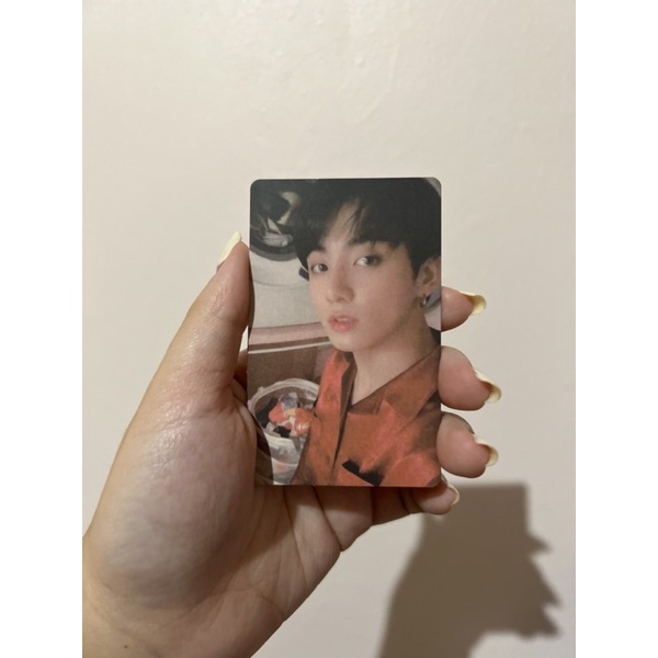 BOOKED PC JUNGKOOK BTS PHOTOCARD JK MOTS PERSONA 2 MAP OF THE SOUL RM NAMJOON JIN JHOPE SUGA YOONGI 