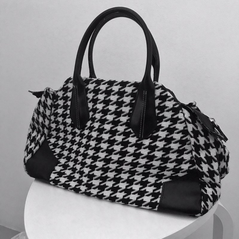 Houndstooth Bag Tas Unik