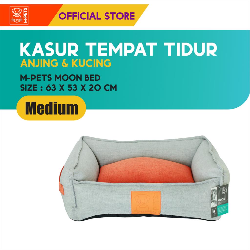 M-Pets Moon Bed Size M / Kasur Tempat Tidur Kucing Anjing