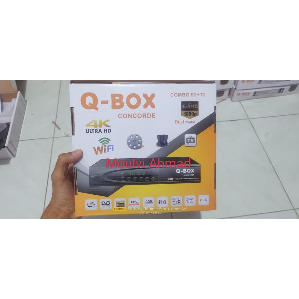 Ssn Komputer - Set Top Box Tv Digital Dvbt2 S2 Combo Q-Box Baru