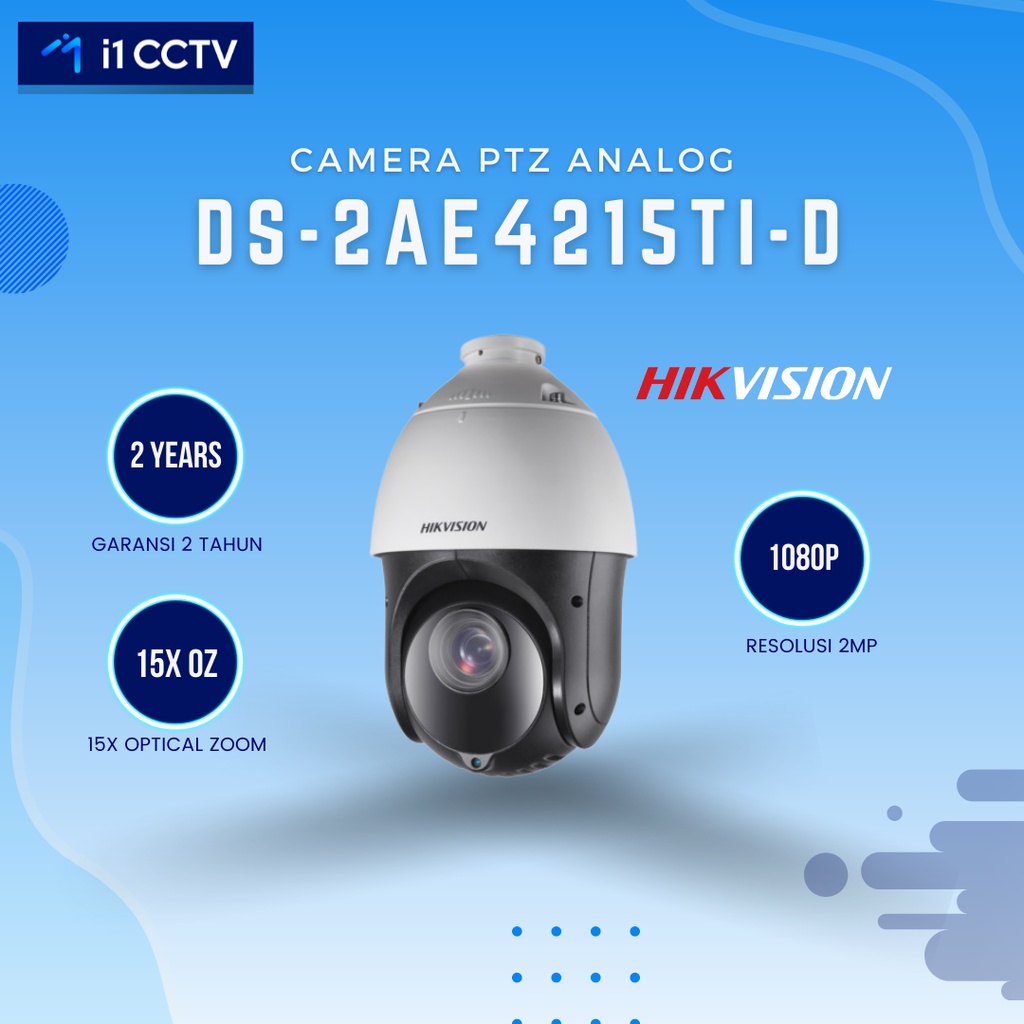 CAMERA PTZ HIKVISION ANALOG DS-2AE4215TI-D 2MP