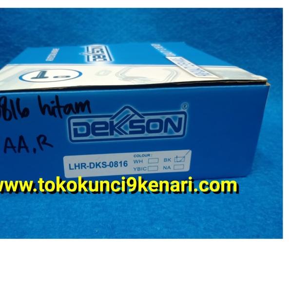 Handle Pintu Almunium Dekson / LHR 0816 Dekson Hitam